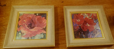 Colorful framed floral for sale  Asheville