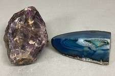 Agate geode blue for sale  Butler