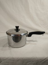 Usado, BOM VINTAGE PERMANENTE 3 QT POTE MULTI NÚCLEO 5 CAMADAS AÇO INOXIDÁVEL COM TAMPA ABOBADADA comprar usado  Enviando para Brazil