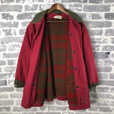 plaid vintage barn wool coat for sale  Fort Gibson