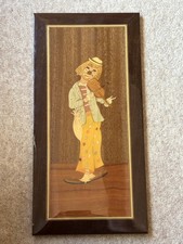 Vintage marquetry inlay for sale  LONDON