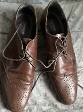 Topman brown leather for sale  LONDON
