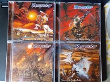 Rhapsody Of Fire: 4CD LOT= Legendary, Dawn Of , Rain 1000, Power Of Dragonflame comprar usado  Enviando para Brazil