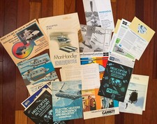 Lote De Colección De Helicóptero Aviación Folletos para Piezas y Accesorios Efímeros segunda mano  Embacar hacia Mexico