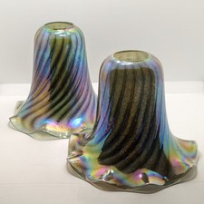 Antique pair iridescent for sale  BURNLEY