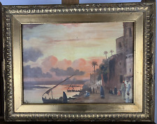 Orientalist landscape 19th d'occasion  Expédié en Belgium