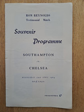 chelsea testimonial for sale chelsea testimonial for sale SOUTHAMPTON