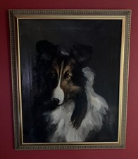 Oil canvas collie for sale  Warrenton
