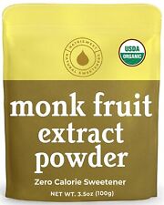 Extrato de fruta NatriSweet Monk, 3,5 oz, substituto de açúcar zero carboidratos, 322 porções comprar usado  Enviando para Brazil