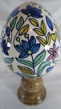 Ceramic egg floral for sale  Camas