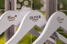 Personalised wedding hangers for sale  LANCASTER