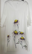 Ladies white floral for sale  GALASHIELS