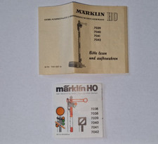 Märklin gebrauchsanleitung h0 gebraucht kaufen  Minden