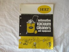 Folheto de aspiradores e equipamentos automotivos Holt 1972 comprar usado  Enviando para Brazil