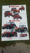 Calendrier tracteur zetor d'occasion  Plonéour-Lanvern