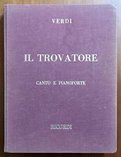 Verdi trovatore ricordi usato  Cosenza