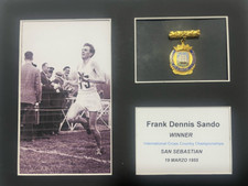 1955 FRANK SANDO MEDALHA VENCEDOR Campeonato Internacional de Cross Country San seba comprar usado  Enviando para Brazil