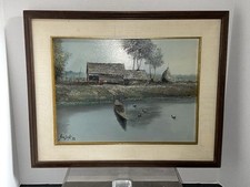 Impressionist oil canvas for sale  Bethlehem