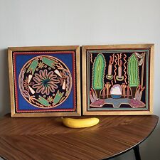 Huichol yarn painting for sale  Boise