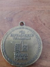 Medaille erfogreiche teilnahme gebraucht kaufen  Duisburg
