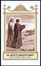 Santino holy card d'occasion  Expédié en Belgium