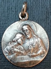 Médaille religieuse communion d'occasion  Houilles