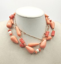 Collana corallo rosato usato  Sormano