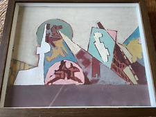 Quadro tempera cartoncino usato  Belgirate