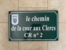 French enamel street for sale  ALFRETON