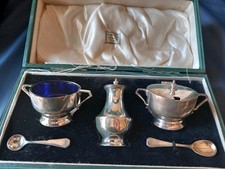 Hallmarked silver boxed for sale  WREXHAM