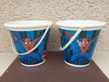 Seaux plastique spiderman d'occasion  Arinthod