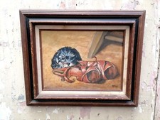 Vintage framed oil for sale  San Diego