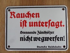 Emailschild deutsche reichsbah gebraucht kaufen  Sontheim an der Brenz