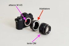Adattatore per obiettivi usato  Zerbolo
