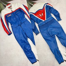 Combinaison cuir vintage d'occasion  Expédié en France