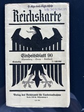 Reichskarte landkarte sprember gebraucht kaufen  Chemnitz