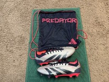 Chuteiras de futebol ID0913 Adidas Predator Elite SG platina metálica tamanho 10,5, usado comprar usado  Enviando para Brazil