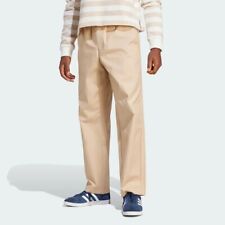 Bonitos Pantalones CHINO ADIDAS (IR7584) Ajuste Suelto Logo 3 Rayas Para Hombre Talla Grande, usado segunda mano  Embacar hacia Argentina