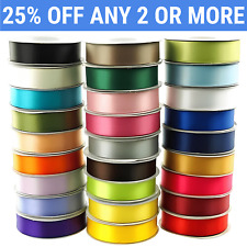 Satin ribbon double for sale  WIRRAL