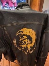 Blouson diesel cuir d'occasion  Villeneuve-Loubet