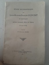 Etude biographique dupont d'occasion Etude biographique dupont d'occasion  Montceau-les-Mines