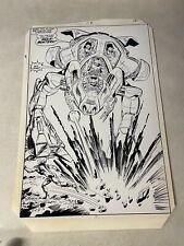 INCRÍVEL HULK #318 quadrinhos ARTE original prod stat BYRNE SPLASH HULKBUSTERS DOC comprar usado  Enviando para Brazil
