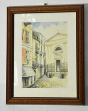 Dipinto acquerello carta usato  Salerno