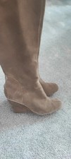 Suede leather tan for sale  WICKFORD