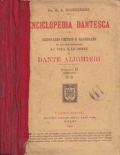 Enciclopedia dantesca vol. usato  Italia