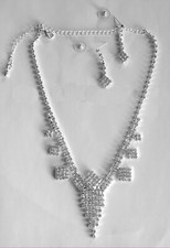 Strass set hochzeitsschmuck gebraucht kaufen  Hollfeld