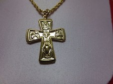 OURO 14 QUILATES EP AVE MARIA CRUZ CATÓLICA E 2,5 MM 30" CORDA-3064, GARANTIA VITALÍCIA comprar usado OURO 14 QUILATES EP AVE MARIA CRUZ CATÓLICA E 2,5 MM 30" CORDA-3064, GARANTIA VITALÍCIA comprar usado  Enviando para Brazil