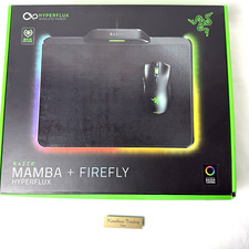Combo de Mouse e Mouse Razer Mamba + Firefly HyperFlux Wireless - Preto Novo comprar usado  Enviando para Brazil