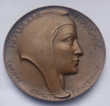 French marianne bronze d'occasion  Expédié en Belgium