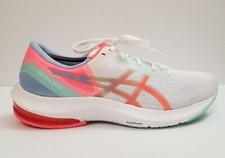 Usado, Tênis de corrida Asics feminino Gel Pulse 13 1012B035 branco rosa tamanho 10 EUA comprar usado  Enviando para Brazil
